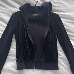 BLACK XS JUICY COUTURE VELOUR